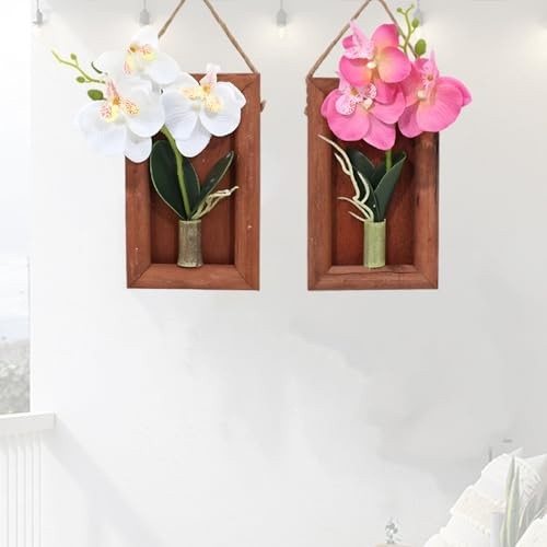 Plante Artificielle Exterieur Maison Interieur Chambre Fleur Artificielle Murale Fausse Plante Décoration Salon Bouquet Deco Bureau Balcon Accessoires Orchidees Travail