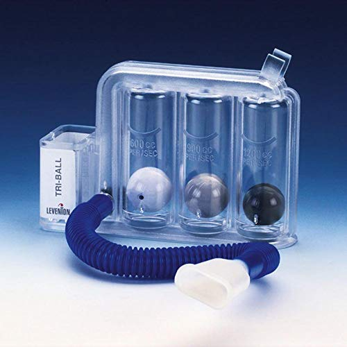 TRI-BALL Atemtrainer mit 3 Kugeln
