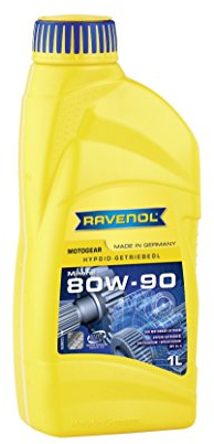 RAVENOL motogear SAE 80 W de 90 GL de 5 de Motocicleta getriebeöl, 1 L