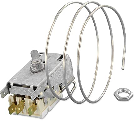 DL-pro Thermostat pour Ranco K59-S1899/500 650 mm Tube capillaire 3 x 6,3 mm AMP