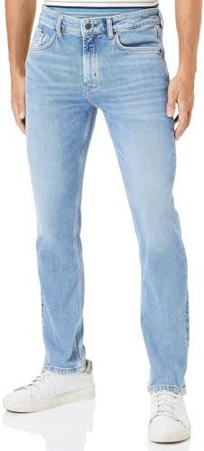 MARC O'POLO Denim Herren Jeanshose mit Stretch-Anteil Slim Fit, Blau (Multi/Vintage Light Cobalt Blu), W32/L32