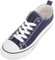 Womens Lace Up Casual Lesiure Canvas Trainers Sneakers Pumps with Chunky Platform Sole - Navy - UK 4 / EU 37