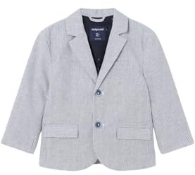 Mayoral Giacca Lino Elegante per Bimbo Marino rig 9 Mesi (74cm)