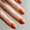 MouyouGlow Press on Nails Kurz,Squoval Karotte Orange Einfarbige Mandarine Glossy Fake Nails Kunstnägel mit Nagelkleber,Tangerine Glänzend Künstliche Fingernägel …