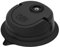 Quad Lock Base 360 - Base Nano Ventosa Reutilizable, Reposicionable y Accionada por Palanca, Multi-Surfaces y Resistente a la Temperatura, Ideal para Vehículos & Uso Exterior