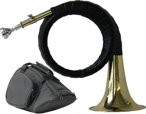 Steinbach Jagdhorn Fürst-Pless-Horn mit Stimmzug im Deluxe Softcase