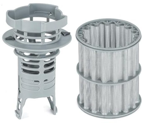 ShnminEU Micro filtre fin AP4339631 645038 Compatible avec Bosch Siemens Neff Constructa Küppersbusch Pièces de rechange 00651097, 651097 Pièces de rechange pour lave-vaisselle