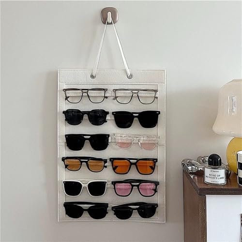 Brillenhalter Mehrfach, Brillenhalter Wand, Brillenständer/Sonnenbrillen Organizer zum Aufhängen der Brille, Brillen-Display