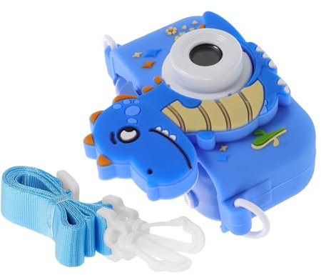 Appareil Photo Numérique Instantané pour Enfants Thème Dinosaure pour Garçons Filles Double Selfie pour Tout-Petits Garçons Filles