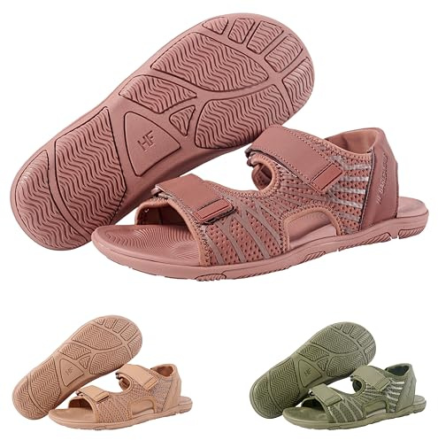 Hike Footwear HF Baresandals III – Outdoor & Lightweight Barefoot Sandals for natural foot movement, Adjustable Fit Unisex With Zero Drop Flexible Sole
