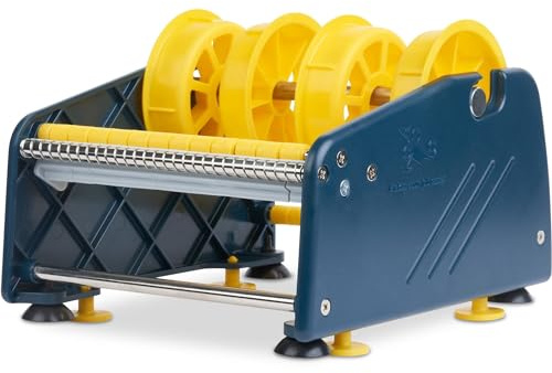 Tatco Shipping Label Dispenser, Manual, 4 Adapter, Blue (TCO51206)