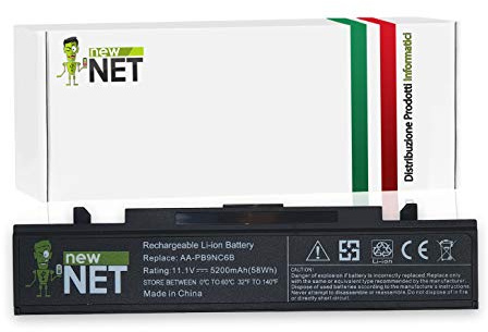 Batteria AA-PB9NC5B | AA-PL9NC2B | AA-PB9NC6B da 10.8/11.1V 5200mAh compatibile con Samsung Pc Notebook RC410, RC420, RC508, RC510, RC512, RC518, RC708, RC710, RC720