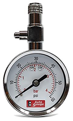 Reifendruckprüfer/Luftdruckprüfer analog Tourtecs RM2 0-4 bar