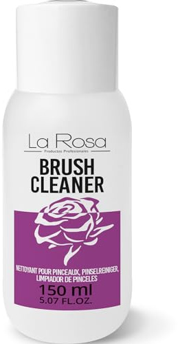 Smink- och nagelborstrengörare 150 ml - Brush Cleaner Liquid för rengöring av smink och nagelborstar, tar effektivt bort icke-härdande gel och akryl från borstar.