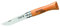 Opinel 113060 Carbon Messer Erwachsene, Natur, N° 06, Hartholz Braun, N°6