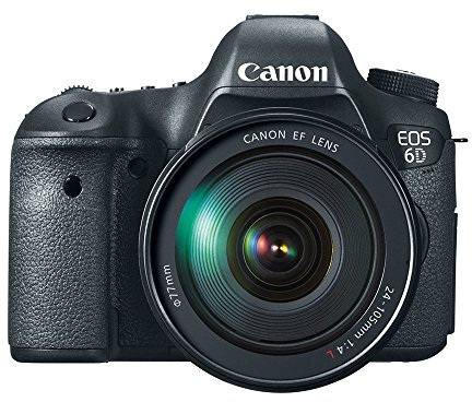 Canon EOS 6D Kit d'appareil-Photo SLR 20.2MP CMOS 5472 x 3648pixels Noir - Appareils Photos numériques (20,2 MP, 5472 x 3648 Pixels, CMOS, Full HD, 755 g, Noir)