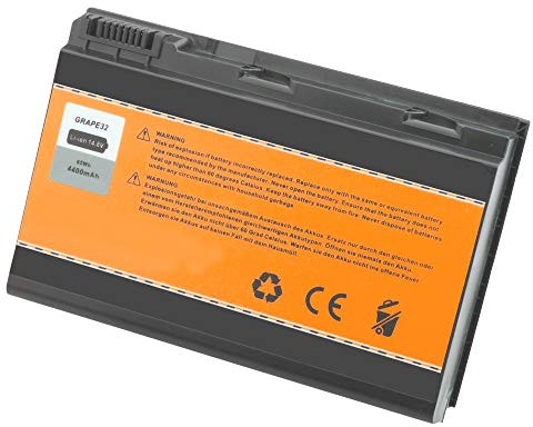 Ersatz Akku kompatibel für Acer GRAPE32 TM00741 GRAPE34 TM00742 TM00751 CONIS71 TM-2007 14,8 V / 4400mAh Extensa 5210-300508, 5420, 5610, 5620, 7220, 7420, 7620