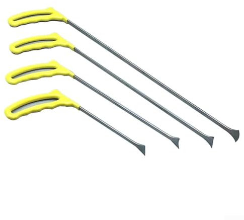 Lackfreies Ausbeulen-Set mit Haken, Brecheisen und Schubstangen für die Autowartung (41 cm)