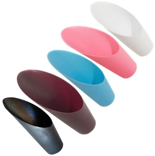 NUOBESTY Lot de 10 Pelles à Terreau pour Bonsaï en Plastique Solide Petit Seau de Plantation Multicolore Outil Léger et Pratique pour Jardinage et Rempotage