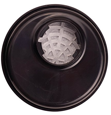 6 X Portwest P902 A2 Gas Filter Cartridges Respiratory Protection Half/Full Mask, One Size, Black