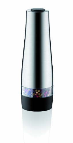 Tescoma Macina Sale e Pepe Elettrico President, Acciaio Inossidabile, Assorted, 6.8 x 6.8 x 21 cm