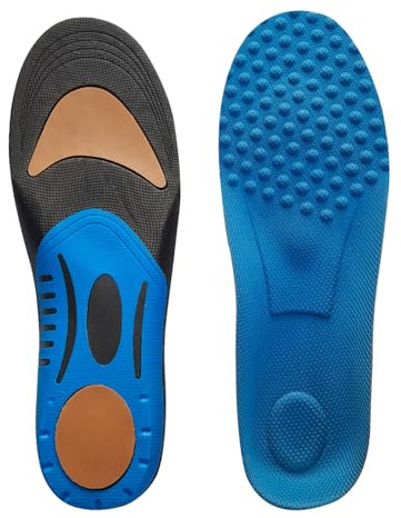 Plantilla de corrección de arco, plantillas ortopédicas con soporte de arco, alivia el dolor de pies planos, fascitis plantar, dolor de talón, botas de zapatos, plantillas cómodas L