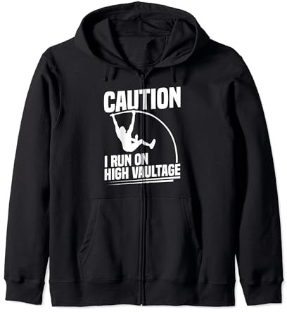 Pole Vaulting Shoes Pole Vaulter Spikes Gloves Pole Vault Zip Hoodie