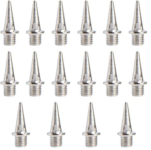 MagiDeal 16x Chiodi da Corsa per Pista e Campo Chiodi da Scarpe da Pista in Acciaio Chiodi da Pista Professionali da 12 mm per Corsa su Brevi Distanze