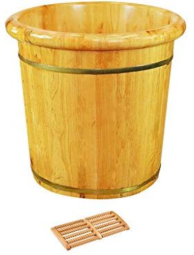 ,Bathroom Accessories Footbath Tubs,age Foot Barrel,Volume Smooth Surface Sauna Wooden Bucket Present
