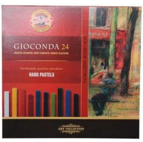 KOH-I-NOOR GIOCONDA 8114 Harte Künstler-Pastellkreiden (24 Stück)