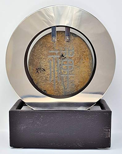 seliger 11801 Stainless Steel Slate Fountain Ottawa Width 8.27 Depth 5.51 Hight 11.81 inch