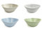 Ecoplast | Dorica Insalatiera in Plastica 4 Lt, Ciotola Cucina in Colori Assortiti Tortora/Ghiaccio/Verde/Azzurro, 27,5x27,5x10,5, Made in Italy