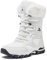 HOBIBEAR Damen Schneestiefel Winterstiefel Outdoor Warm Gefütterte Snow Boot Wasserdicht Wanderstiefel 37-44