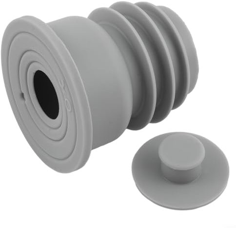Oniissy Pipe Seal Washing Machine Drain Pipe Seal,Deodorant Seal Pipe Seal Gray,for Rings Drain Hose Washing Sewer Tools Machine(L)