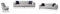 Perle Polstergarnitur Spar-Set (Grau, 3-Sitzer + 2-Sitzer + Sessel)