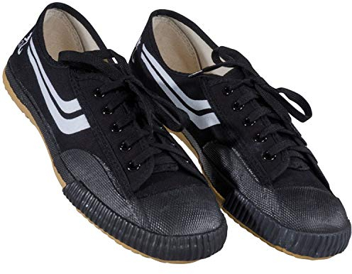 KWON Segeltuchschuhe für Kampfsport, schwarz, Größe 44