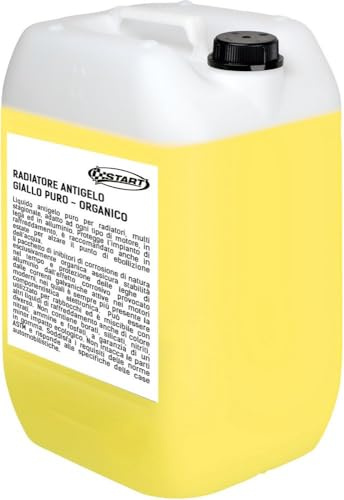 Start Liquido radiatore antigelo Puro Long Life Giallo 25KG