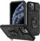 DAWEIXEAU Custodia iphone 11 Pro Max,Scorrevole Protezione Fotocamera Cover Antiurto Copertura Custodia per iphone 11 Pro Max (Nero)