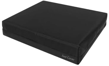 Shikra Waterproof Cover for Deep Pressure Relief Memory Foam Seat Pad, Wheelchair Cushion Just Cover (BLACK, 17 X 17 X 3)