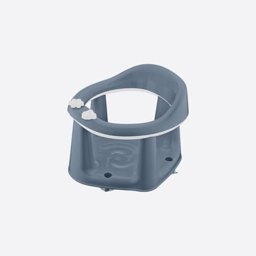 Stolmet 3-in-1 Baby Toddler Bath Support Seat – Safe Bathing, Play Chair, and Feeding Seat – BPA Free – Available in Pastel Pink, Green, Grey, and Blue (Blue)