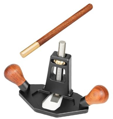 Colcolo Kit di pialla per fresatrice Manuale per Lavorazione del Legno, Multiuso, per progetti Fai da Te di Lavorazione del Legno, pialla a Blocco dal Design