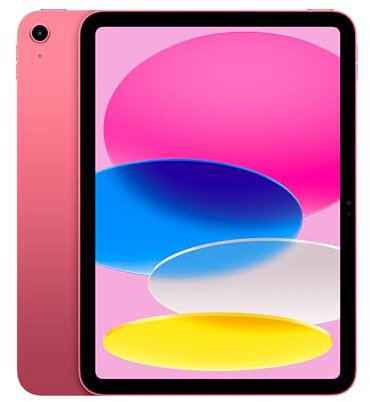 Apple iPad 11-inch: A16 chip, 11-inch Model, Liquid Retina Display, 128GB, Wi-Fi 6, 12MP Front / 12MP Back Camera, Touch ID, All-Day Battery Life — Pink