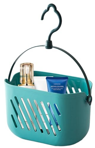 Cesto per vasca da bagno con maniglia per bagno | Organizzatori per cesto della biancheria, asciugamani, shampoo, gel doccia, detergente per il viso