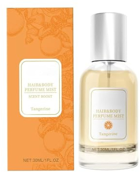 Perfume capilar de feromonas de vainilla para mujer, spray hidratante y nutritivo para dar brillo, formato de viaje portátil de larga duración, vainilla rosa (30 ml), aroma dulce de larga duración.