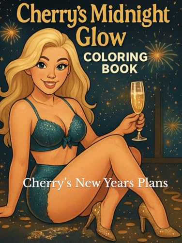 Cherry’s Midnight Glow Coloring Book: Cherry's New Years Plans
