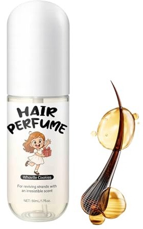 WJnflQN Perfume para el pelo, 50 ml, de niebla para el cabello, viajes, para citas, noche, uso diario, fiestas, bodas, viajes, etc