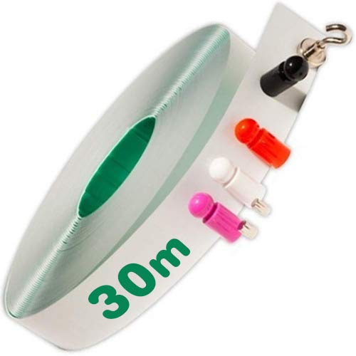 Metallband Wandleiste Ferroleiste weiß selbstklebend Breite 25mm - Rolle 30 m - Magnethaftleiste, Magnetband, Magnetleisten, Stahlband, Ferroband, Eisenband