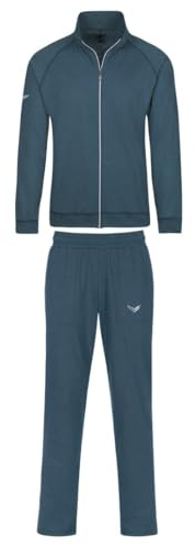 Trigema 6371058 Tuta da Jogging, Jeans Melange, M Uomo