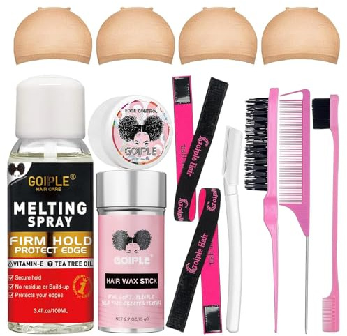 Adesivo per capelli senza colla in spray fondente per pizzo per parrucche