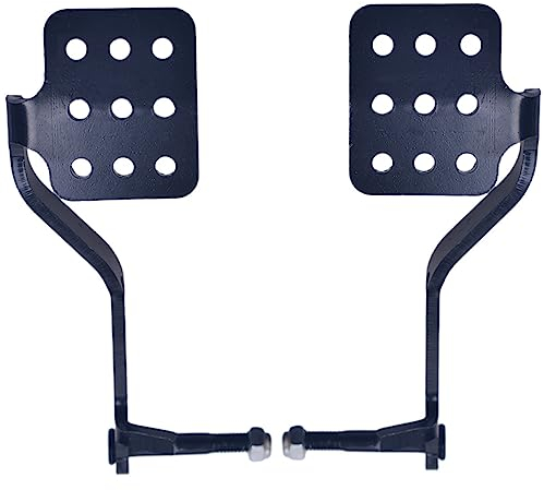 QASKEHKT Go Kart Brake Throttle Pedals Kits for 212cc 196cc 6.5hp Radio Flyer Road Rocket Azusa Carter Vintage Go Kart Cart Racing Drift Trike Black Parts